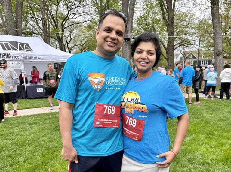 Dr. Kamal Abbi Dr. Kamal Abbi with wife at Sole Burner