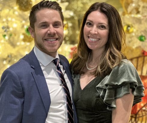 Dr. Alex Coffman and wife Natalie