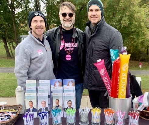 Dr. Michael Guiou with Dr. Alex Coffman and Dr. Mitch Winkler
