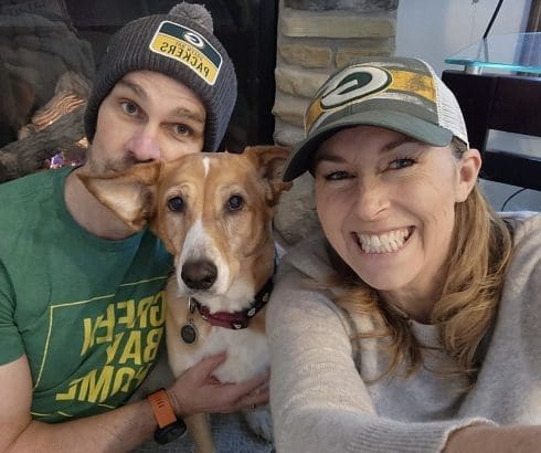 Dr. Michael Guiou with wife Tracy